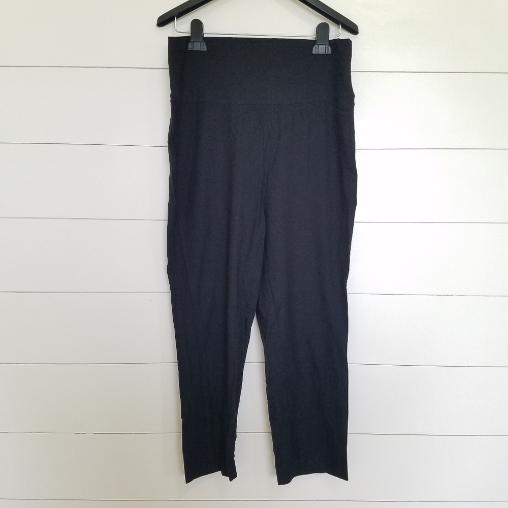 Eileen Fisher Tencel Viscose Crop Pull On Pants M